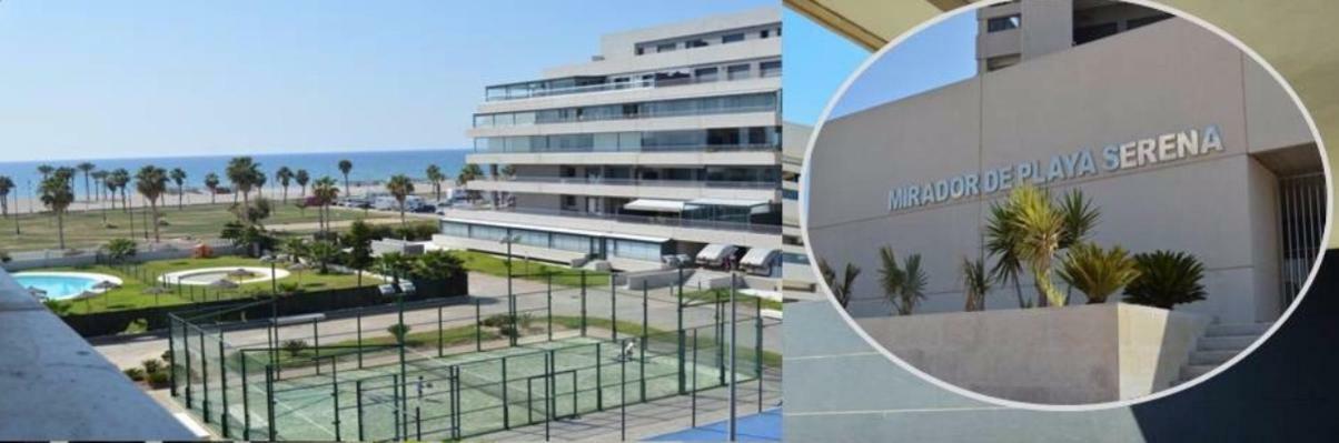 Apartamento Lujo, Primera Linea Playa, Garaje, Wifi, Piscina Climatizada Roquetas de Mar Exteriér fotografie