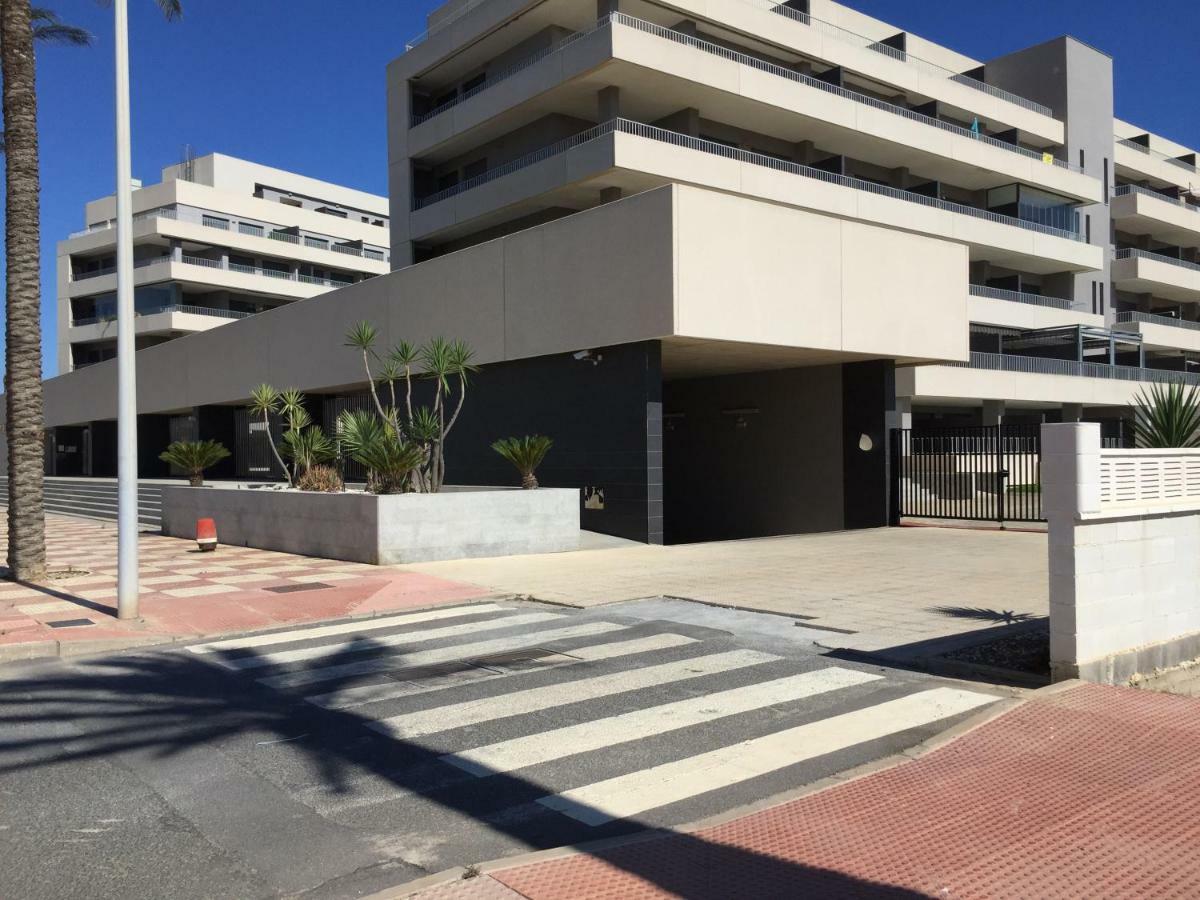 Apartamento Lujo, Primera Linea Playa, Garaje, Wifi, Piscina Climatizada Roquetas de Mar Exteriér fotografie