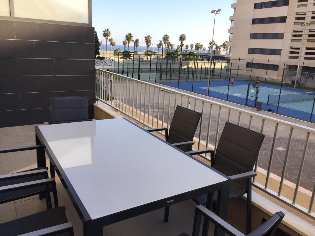 Apartamento Lujo, Primera Linea Playa, Garaje, Wifi, Piscina Climatizada Roquetas de Mar Exteriér fotografie